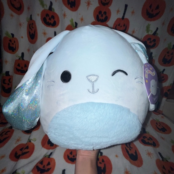 Shishmallow 12” Bastian blue bunny - Picture 3 of 16
